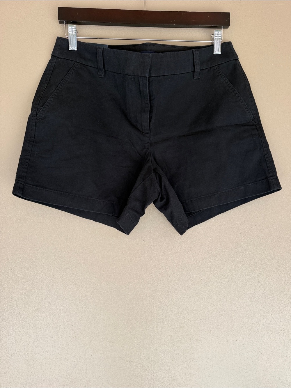 NWT JCrew Women’s 5” Black Cotton Shorts